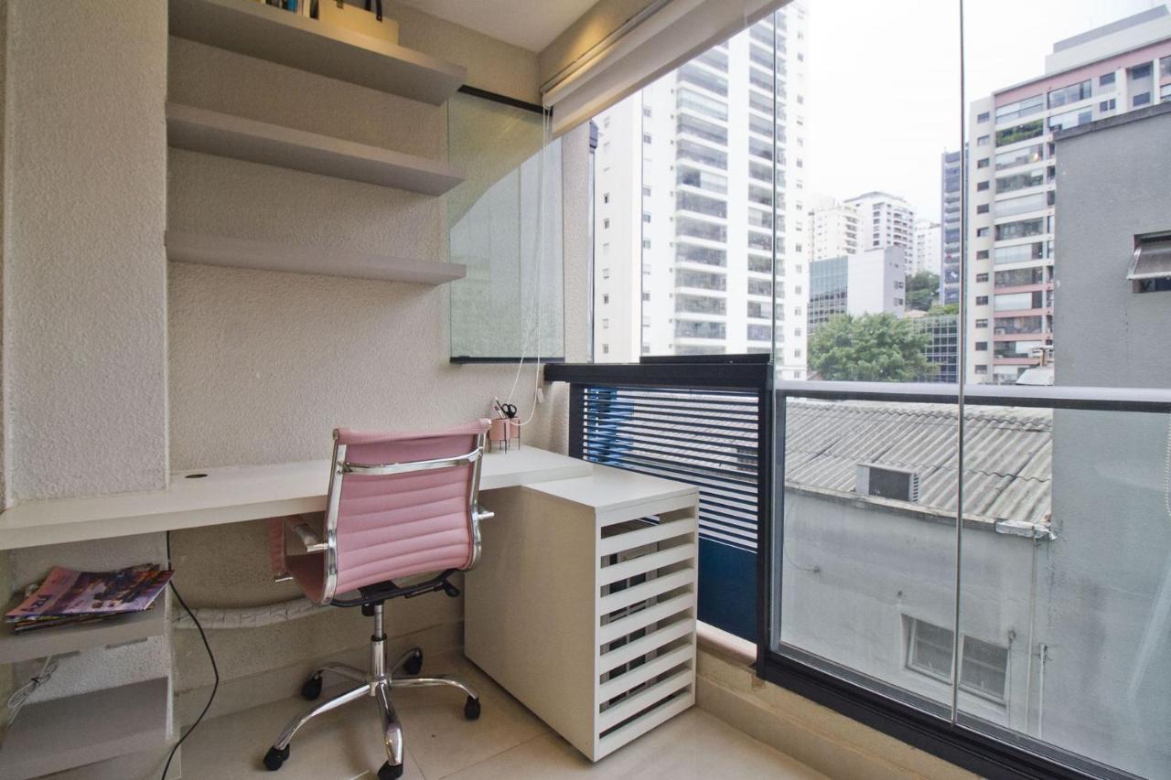 Lindo Loft Pet Friendly Em Pinheiros Sp Lägenhet São Paulo Exteriör bild