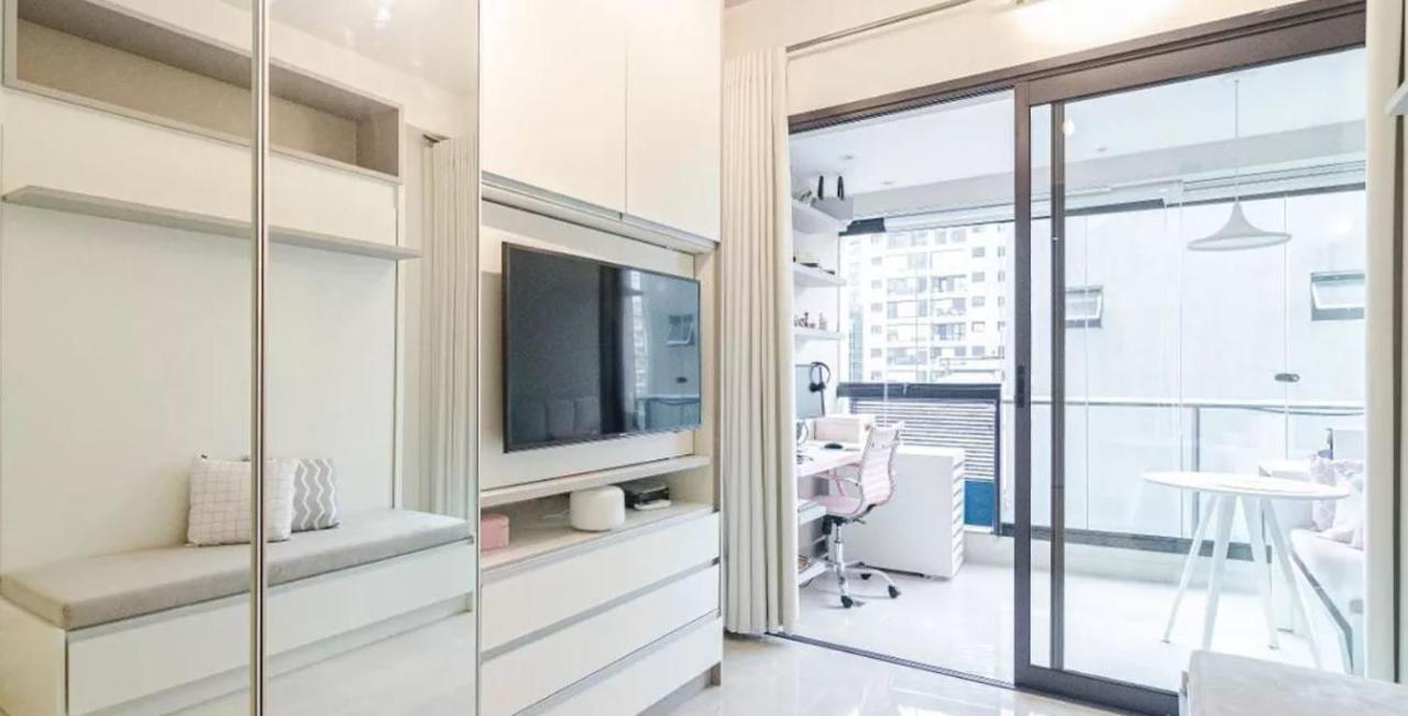 Lindo Loft Pet Friendly Em Pinheiros Sp Lägenhet São Paulo Exteriör bild